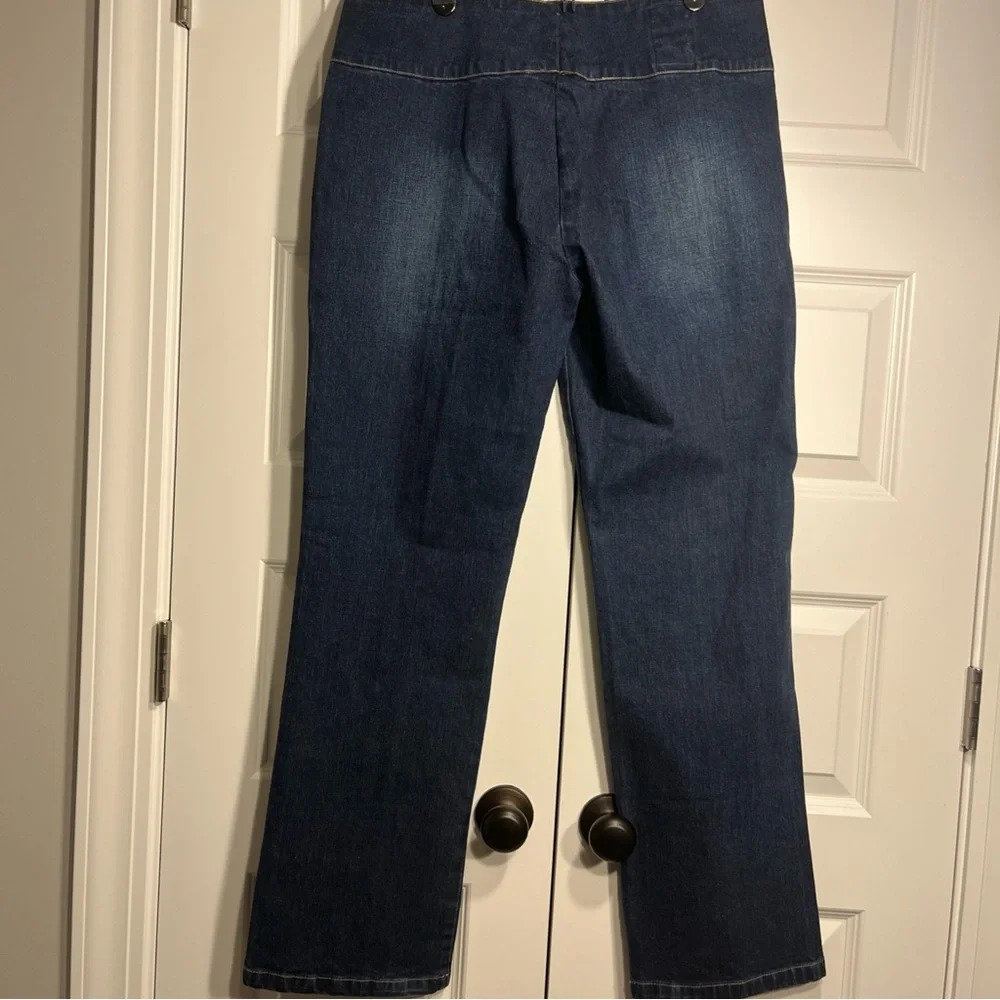 Marithe Francois Girbaud Dark Blue Women Jeans - Picture 10 of 14